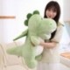 Magasság: 25 cm - 1db 25-60cm Kawaii Fluffy Dinosaurs plüssjáték Lovely Animal Nyitott szájú dinoszaurusz plüsspárna