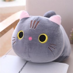Magasság: 25 cm - 25-50 cm Aranyos puha macska plüss párna párna Kawaii kitömött állat macska plüss játékok gyerekek
