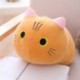 Magasság: 25 cm - 25-50 cm Aranyos puha macska plüss párna párna Kawaii kitömött állat macska plüss játékok gyerekek