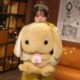 Magasság: 22 cm - 22-65 cm-es aranyos kitömött nyúl plüss puha játékok nyuszi gyerekek párna baba kreatív ajándékok