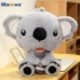 Magasság: 30 cm - Óriási szimuláció Ausztrália koala fából készült plüssjátékkal, puha párnával kitömött állat