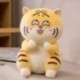 Magasság: 28 cm - 1db 28/33/45cm Puha ülő tigris játékok kitömött rajzfilm állatok párna plüss játékok baba baba