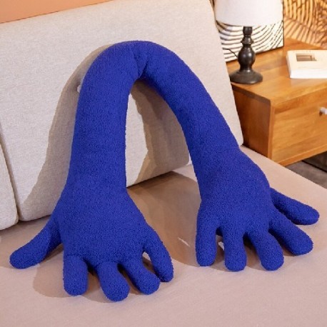 Magasság: 80 cm - 80/160 cm Érdekes tenyér plüss játékok Kreatív színes tenyér Teddy bársony párna szimulációs ujj