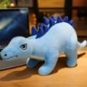 Magasság: 30 cm - 30/50/80 cm-es szimuláció Stegosaurus plüssjátékok Kedves dinoszaurusz babák párna Kreatív kitömött