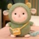 Magasság: 20 cm - 1db 20/30/40cm Kawaii hátizsák Alpaka plüssjátékok Szuper aranyos szivárványos alpacasso párna babák