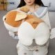 Magasság: 40 cm - 40-80 cm-es óriási méretű aranyos corgi kutya plüssjátékok kitömött állat kiskutya kutyapárna puha