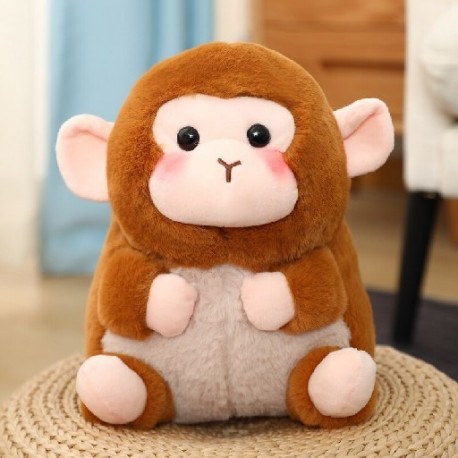 Magasság: 18cm - 18/28/40 cm Aranyos puha elefánt malac nyúl pingvin plüss játékok gyerekeknek kitömött állatbaba baba