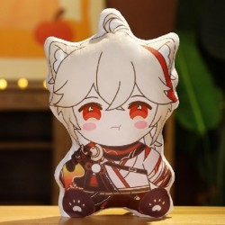 Szín: 3 - 45 cm Genshin Impact Arataki itto Hu Tao XIAO Zhongli Morax Kamisato Ayato Tartaglia Klee Cosplay Anime