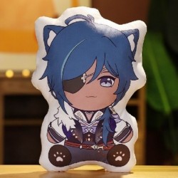 Szín: 5 - 45 cm Genshin Impact Arataki itto Hu Tao XIAO Zhongli Morax Kamisato Ayato Tartaglia Klee Cosplay Anime