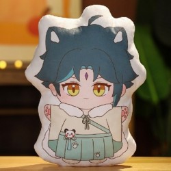 Szín: 13 - 45 cm Genshin Impact Arataki itto Hu Tao XIAO Zhongli Morax Kamisato Ayato Tartaglia Klee Cosplay Anime