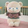 Magasság: 35 cm - 35/50/70 cm Szép óriás pulóver Teddy Bear Peluche játékok kitömött puha állatpárna Kawaii medve