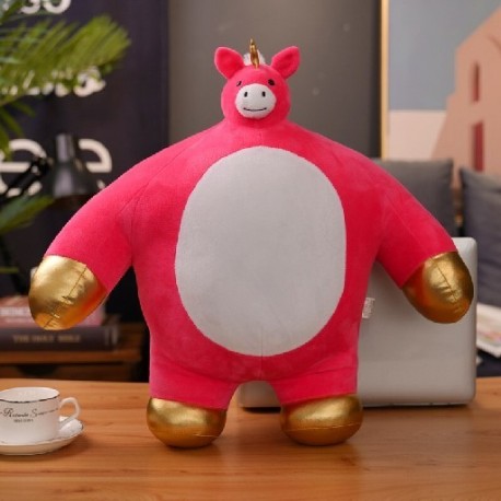 Magasság: 24 cm - 1 db 24/47 cm-es szép kisfejű állat plüsspárna rajzfilm mackó lajhár róka panda elefánt babák