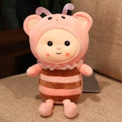 Magasság: 28 cm - 1 db 28/40/60 cm Lovely HoneBee plüssjátékok Szuper aranyos méhpárnával töltött puha állatbabák
