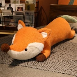 Magasság: 100cm - 100/120 cm Kawaii Fox Shark Nyúl Medve Plüss Párna Rajzfilm Állatpárna Töltött puha alvójátékok