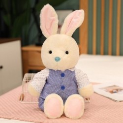 Magasság: 30 cm - 1 db 30/40 cm-es Kawaii pár Teddy Bear Nyúl plüss játékok Kedves Valentin karácsonyi babák, kitömött