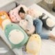 Magasság: 45cm - 45/80 cm Squishy játék Kawaii állati zsír dinoszaurusz Shiba Inu kutyapárna plüss játékok Aranyos