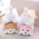 Magasság: 36 cm - 36/55 Aranyos kövér Shiba Inu kutya plüssjáték, kitömött puha Kawaii állati rajzfilmpárna Kedves