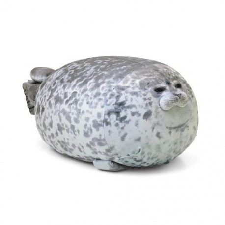 Szín: Szürke - 1db 30cm-es Puha Oroszlánfóka Plüss játékok Sea World Animal Seal plüss kitömött baba baba alvópárna