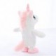 Miaoowa 1db 18 cm-es Kawaii sétáló és beszélő egyszarvú plüss játék Hanglemez plüss egyszarvú kitömött játékok
