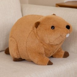 Magasság: 45 cm - 45/60 cm Aranyos plüss Nutria egér játékok Szimuláció Állatpárnával töltött puha valódi Hód