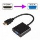 HDMI Male to VGA Női 1080P Adapter Videó kábel átalakító kábel számítógéphez