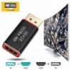 Kijelzőport DP Male to HDMI női kábel átalakító adapter PC 4K * 2K 3D