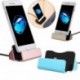 Világítós USB töltő dokkoló állomás állvány IPhone 7 6s Plus X 8 8 töltőhöz