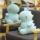 Magasság: 30 cm - 30-50 cm Szép kövér dinoszaurusz plüss játékok Kawaii kitömött puha állatbaba párna gyerekeknek