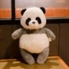 Szín: panda - 1 db 40 cm-es Kawaii plüss Panda Fox játékok, állati párnával töltött puha babák babáknak