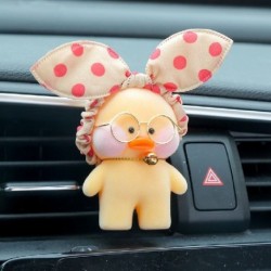 Szín: 14 - 10 cm Aranyos Lalafanfan Kacsa plüss játékok Hialuronsavas kacsa levegőkivezető baba kitömött állatok párna