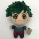 Magasság: 0-10 cm - 1db Anime My Hero Academia Izuku Midoriya Katsuki Bakugou Shouto Todoroki Plüss függőjáték Puha