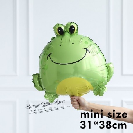 Szín: mini béka - 5db női bogár lufi Csigák Pillangó Béka lufi fóliás állat lufi gyerekeknek születésnapi party