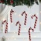 Szín: cukorka 2 - Többstílusú Aranyos cukorka vesszők karácsonyi labdák karácsonyfadíszek 2023 függő díszek Navidad