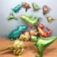 Szín: sétáló Rex - 1db dinoszaurusz lufi sétáló dinoszaurusz 18 hüvelykes dinoszaurusz kerek fólia lufi rajzfilm