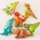 Szín: sétáló Rex - 1db dinoszaurusz lufi sétáló dinoszaurusz 18 hüvelykes dinoszaurusz kerek fólia lufi rajzfilm