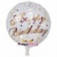 Szín: 15 - 50db Mix18Inch Boldog születésnapot Balloon Fólia Globos Hélium Lakásdíszek Mylar Balls Gyerek Party