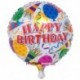 Szín: 15 - 50db Mix18Inch Boldog születésnapot Balloon Fólia Globos Hélium Lakásdíszek Mylar Balls Gyerek Party