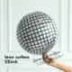 Szín: lézer disco - 3 db 4D 22 hüvelykes karácsonyi fólia léggömbök hélium globos karácsonyi dekoráció otthonra