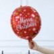 Szín: lézer disco - 3 db 4D 22 hüvelykes karácsonyi fólia léggömbök hélium globos karácsonyi dekoráció otthonra