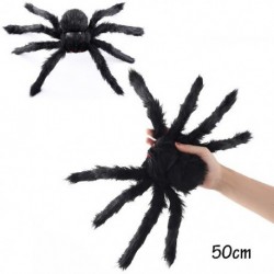 Szín: 50 cm - 30/50/75/90 cm Halloween party dekoráció Horror Fekete plüss pók kellékek gyerekeknek játékok Ajándékok