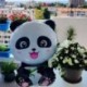 Szín: 5db 12 hüvelykes panda - Rajzfilm Panda fóliás léggömbök Rajzfilm Állatos léggömb Panda léggömb születésnapi