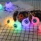 Szín: fényes szemek - 1,5M 10 LED halloween fényfüzér világítás hálószoba nappali dekoráció halloween atmoszféra
