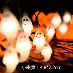 Szín: szellem 1 - 1,5M 10 LED halloween fényfüzér világítás hálószoba nappali dekoráció halloween atmoszféra