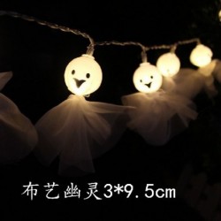 Szín: szellem 2 - 1,5M 10 LED halloween fényfüzér világítás hálószoba nappali dekoráció halloween atmoszféra