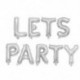 Szín: lehetővé teszi a parti aranyat - 9db/tétel 16 hüvelykes Lets Party ALOHA levél Lufi party dekoráció levél lufi