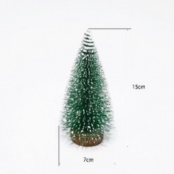 Szín: 15 cm - Több méretű cédrusfenyő karácsonyfa karácsonyi buli asztali dekoráció Boldog karácsonyi dekoráció