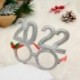 Szín: arany - 2022-es újév Szemüvegkeret Karácsonyi dekorációk Gyerekjátékok Navidad Ajándékok Karácsonyi jelmezek