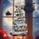 Szín: M - Karácsonyi PVC falmatricák Hóemberek Mikulás Lakásdíszek Matricák Matricák Gyermekek Kedvenc karácsonyi