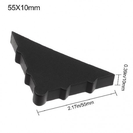 Szín: 55x10mm - Asztalbútor védelem Csomagolás Sarokvédő Ütközésgátló szalag Élvédelem Sarokvédők Asztalsarok