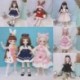 Szín: 1 - Új meglepetés ajándékba illesztett baba Kawaii képregény arc 1/6 Bjd Dolls Anime stílus